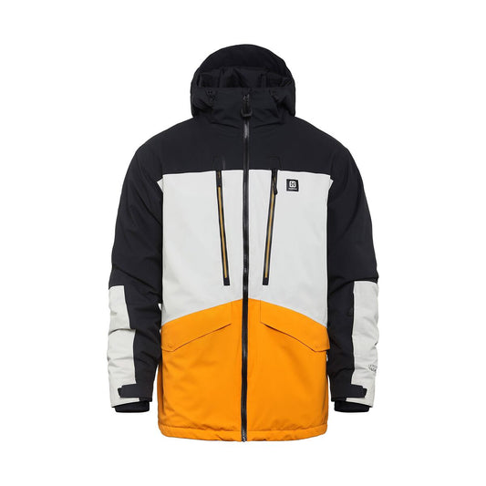 Halen II Shell jacket - black/radiant yellow size L