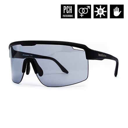 Scorpio Photochromic bike sunglasses - matt black/gray