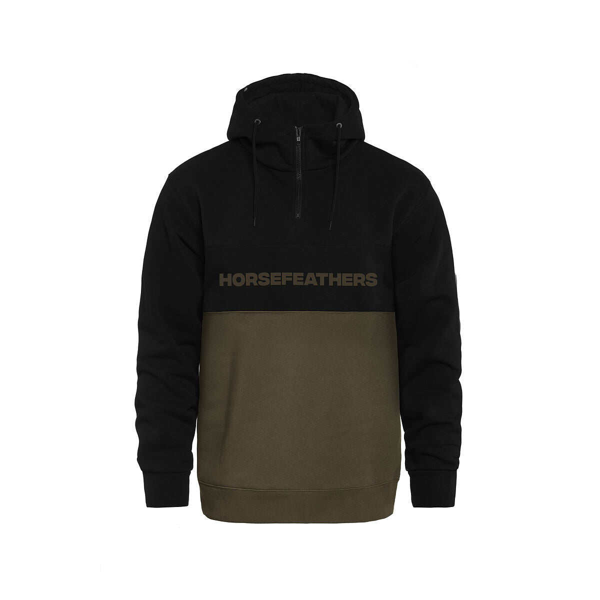 Fulton hoodie - burnt olive size L
