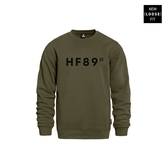 HF89 sweatshirt - burnt olive size L