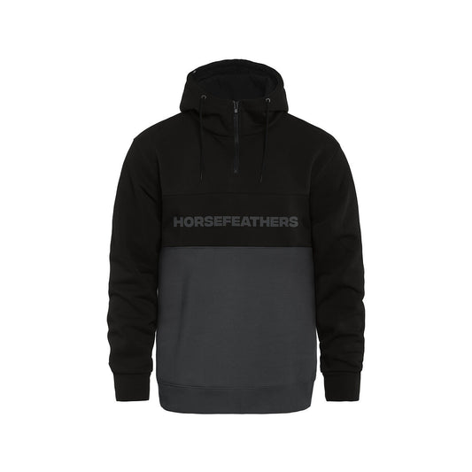 Fulton hoodie - black/gray size L