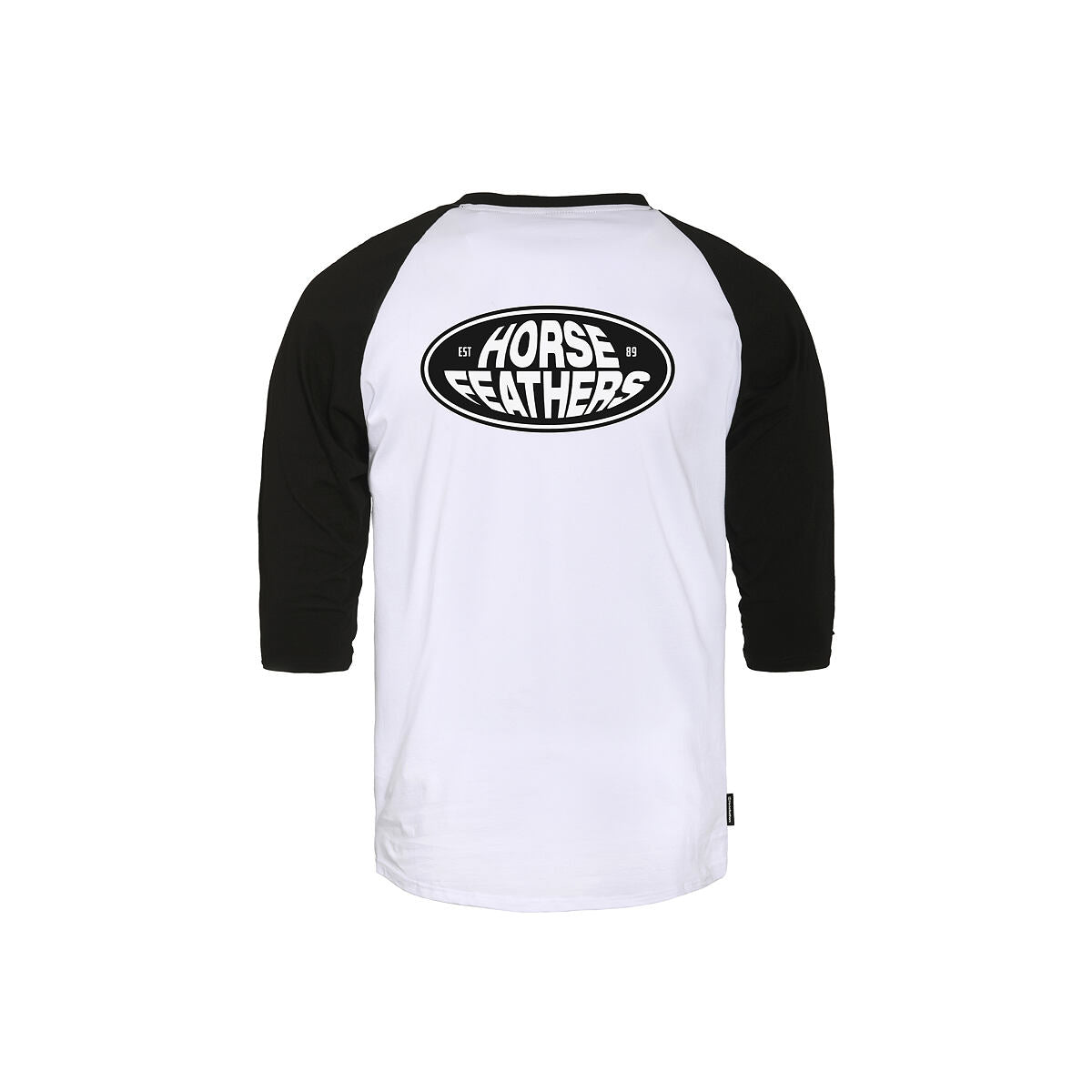 Dynamo Raglan t-shirt - white/black size L