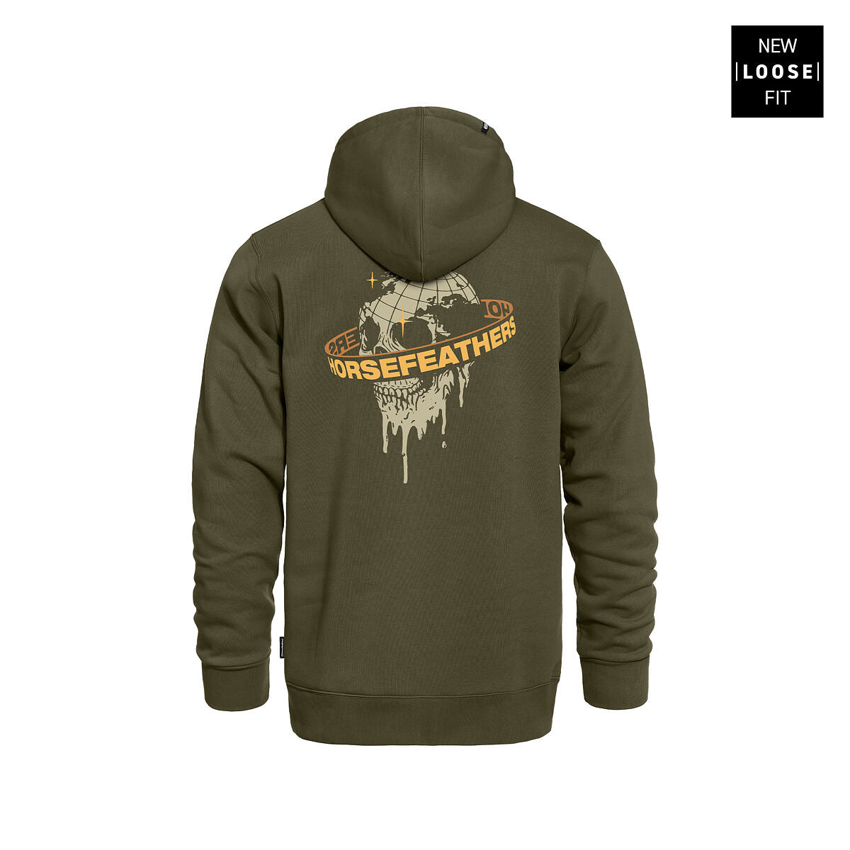 Orbit hoodie - burnt olive size S