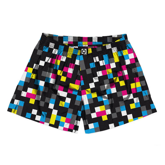 Manny boxer shorts - cmyk check size M