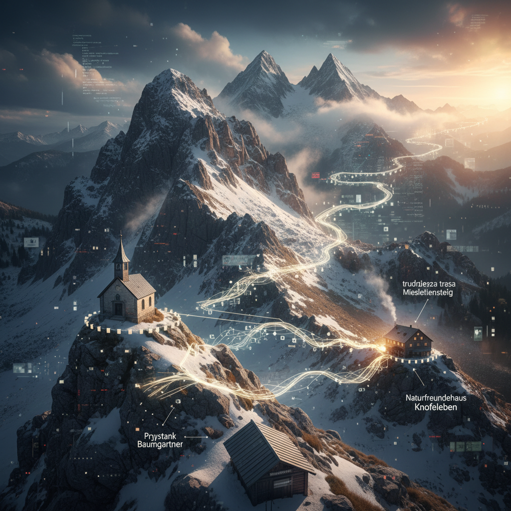 VHT: Wyjście na Krummbachstein oferuje jeden z najpiękniejszych widoków na Schneeberg