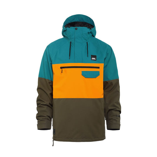 Norman jacket - tile blue size M