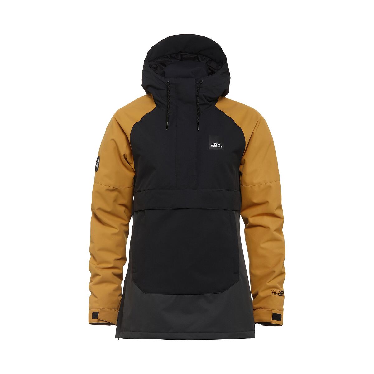 Mija jacket - black/spruce yellow size S