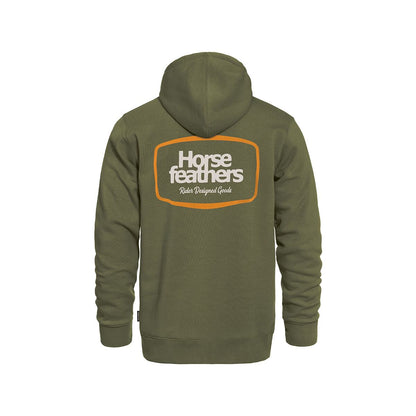 Bronco zip hoodie - loden green size L