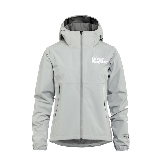 Onyx women's bike jacket - mineral gray size L