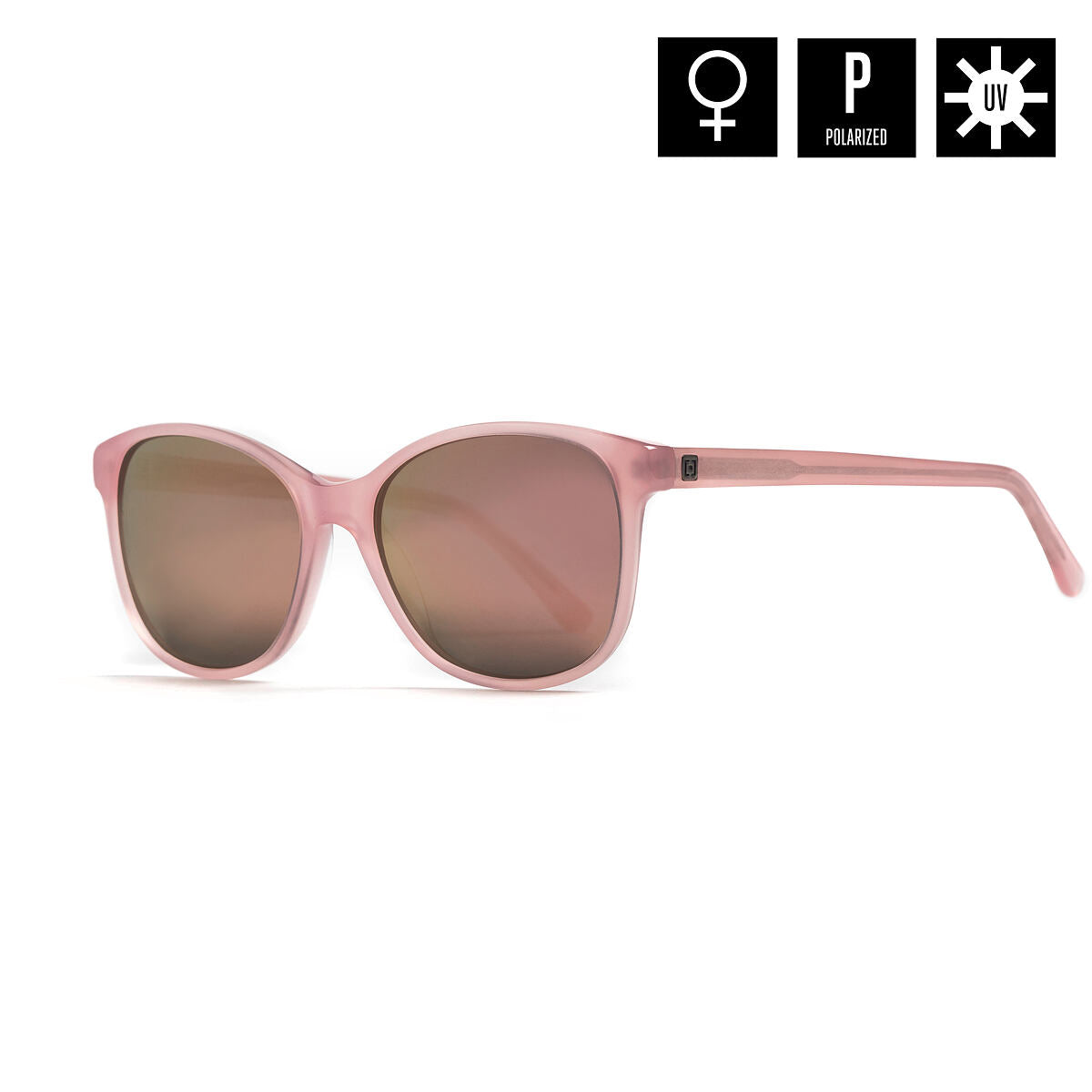 Chloe sunglasses - gloss rose/mirror champagne