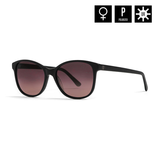 Chloe sunglasses - matt black/violet fade out