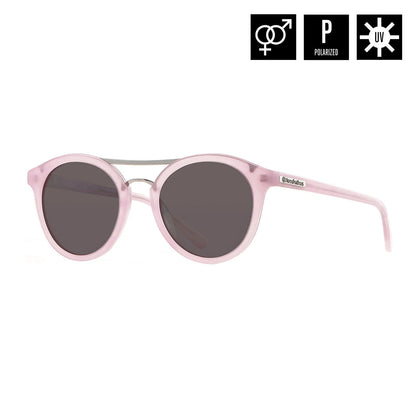 Nomad sunglasses - gloss rose/mirror champagne