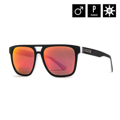 Trigger sunglasses - matt black/mirror red