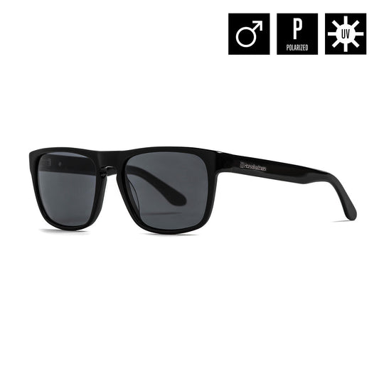 Keaton sunglasses - gloss black/gray
