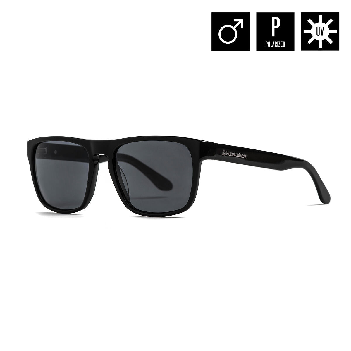 Keaton sunglasses - gloss black/gray