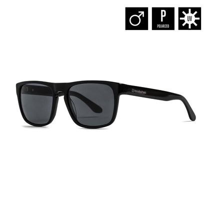 Keaton sunglasses - gloss black/gray