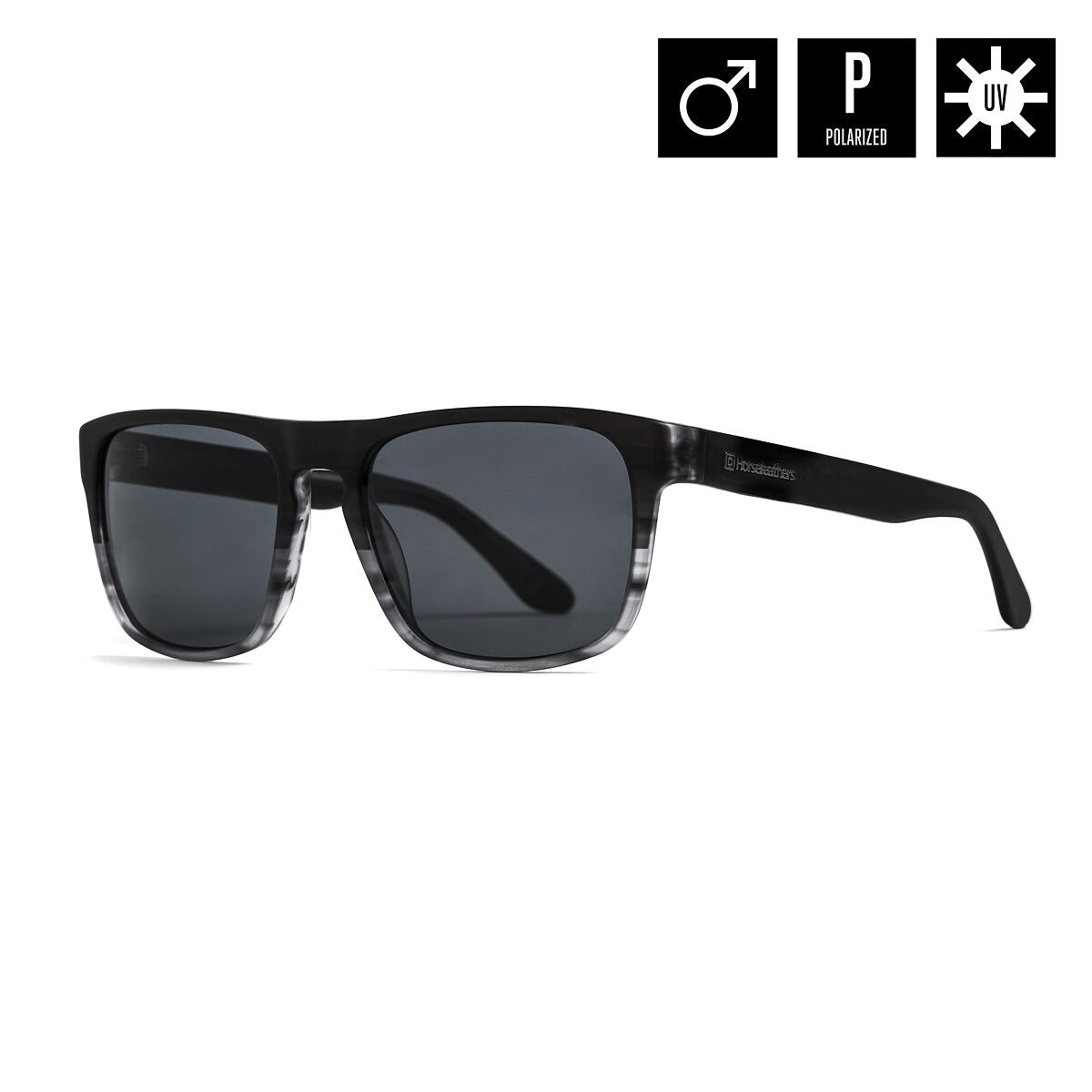 Keaton sunglasses - matt black turtle/gray