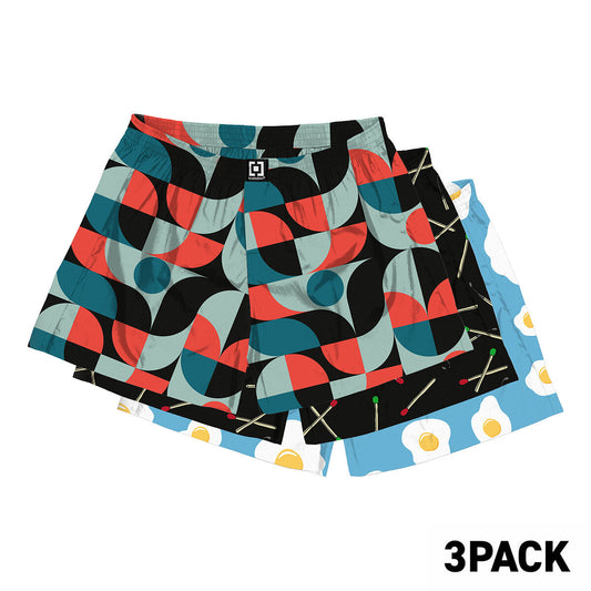 Manny 3pack boxer shorts - bundle 7 size XXL