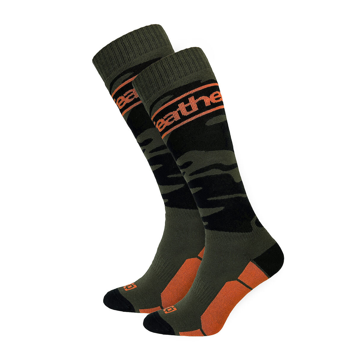 Enver snowboard socks - burnt olive size 11