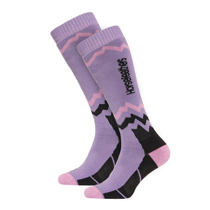 Mitzi snowboard socks - light grape size 5