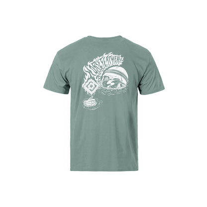 Acid Bath t-shirt - blue haze size S