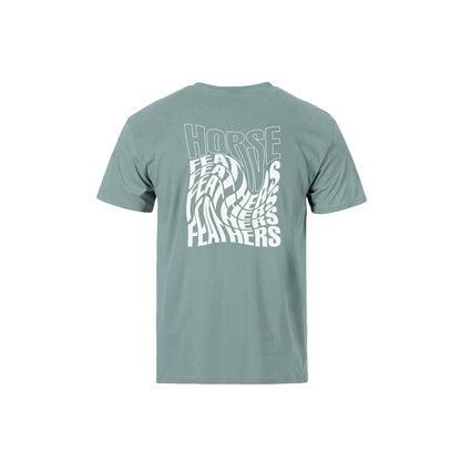 Distort t-shirt - blue haze size L