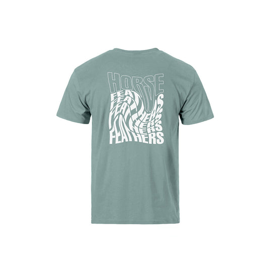 Distort t-shirt - blue haze size L