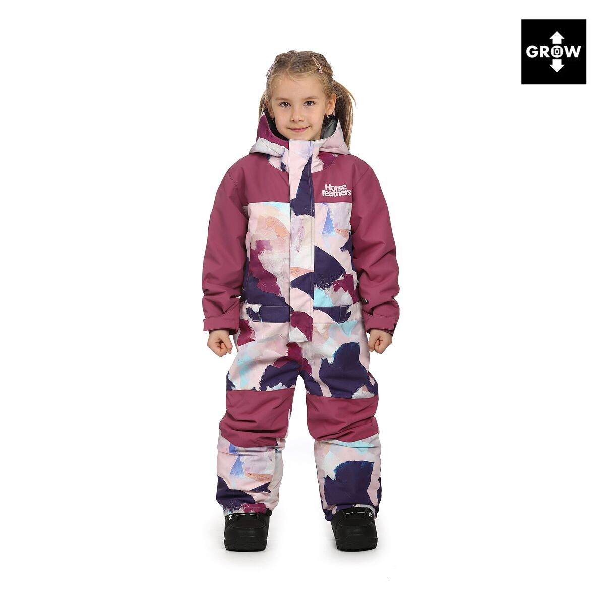 Spirit One Piece winter overall - abstract paint size 3