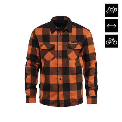 Prom technical bike shirt - burnt orange size L