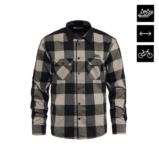 Prom technical bike shirt - silver birch size L