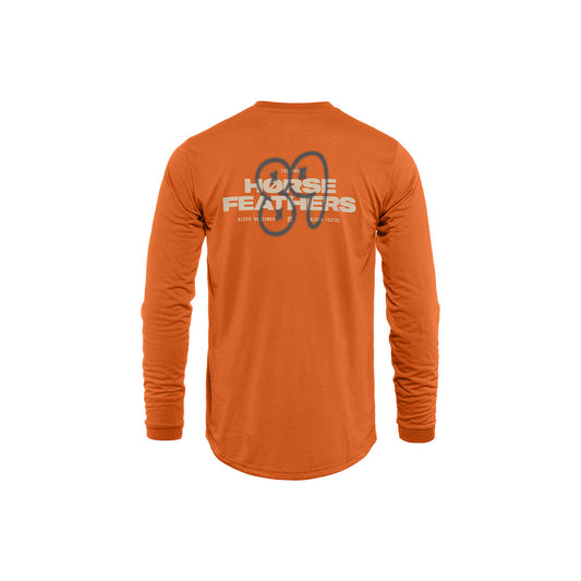 Fury LS bike t-shirt - burnt orange size L