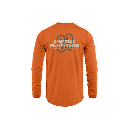 Fury LS bike t-shirt - burnt orange size L