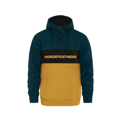 Fulton hoodie - pond/honey size L