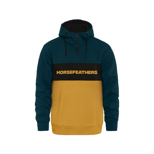 Fulton hoodie - pond/honey size L