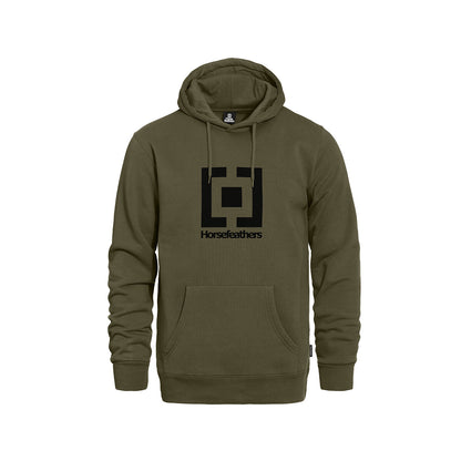 Leader hoodie - burnt olive size M