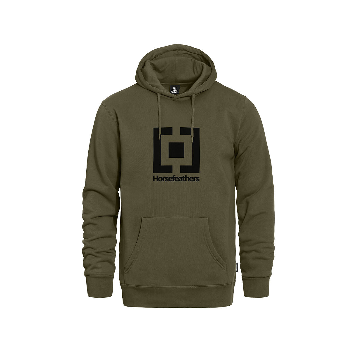 Leader hoodie - burnt olive size S