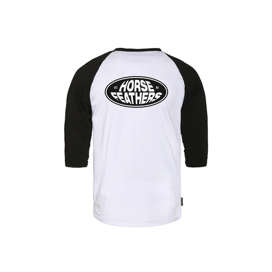 Dynamo Raglan t-shirt - white/black size L