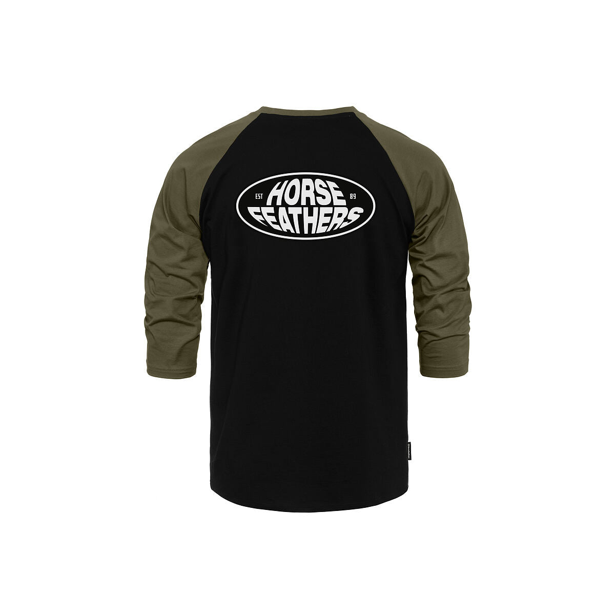 Dynamo Raglan t-shirt - black/burnt olive size L