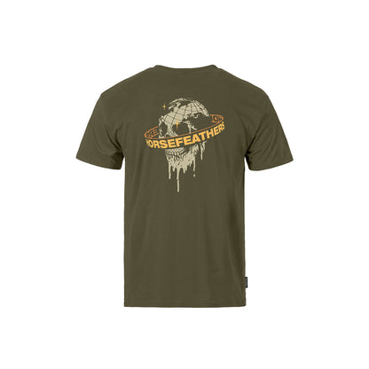 Orbit t-shirt - burnt olive size L