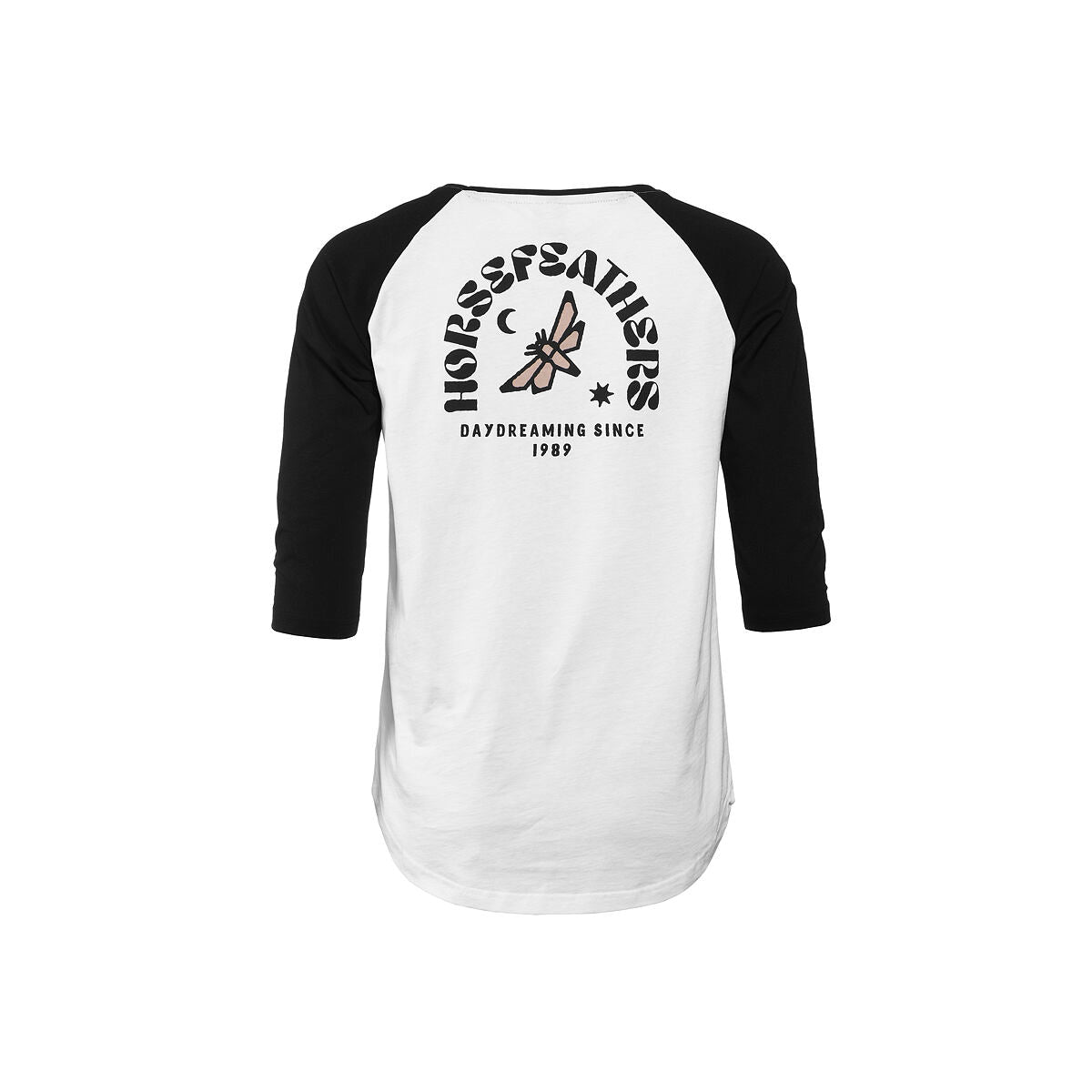 Kirby top - white/black size L