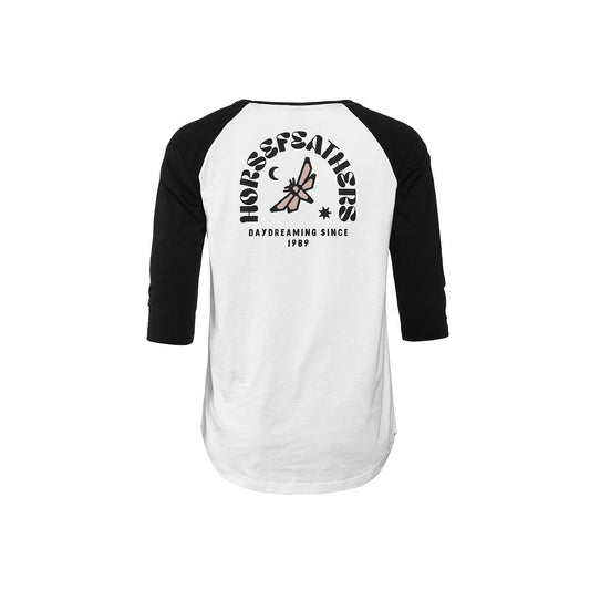 Kirby top - white/black size L