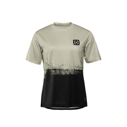 Quantum women's bike jersey - silver birch/black size L