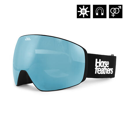 Scout goggles - black/mirror blue