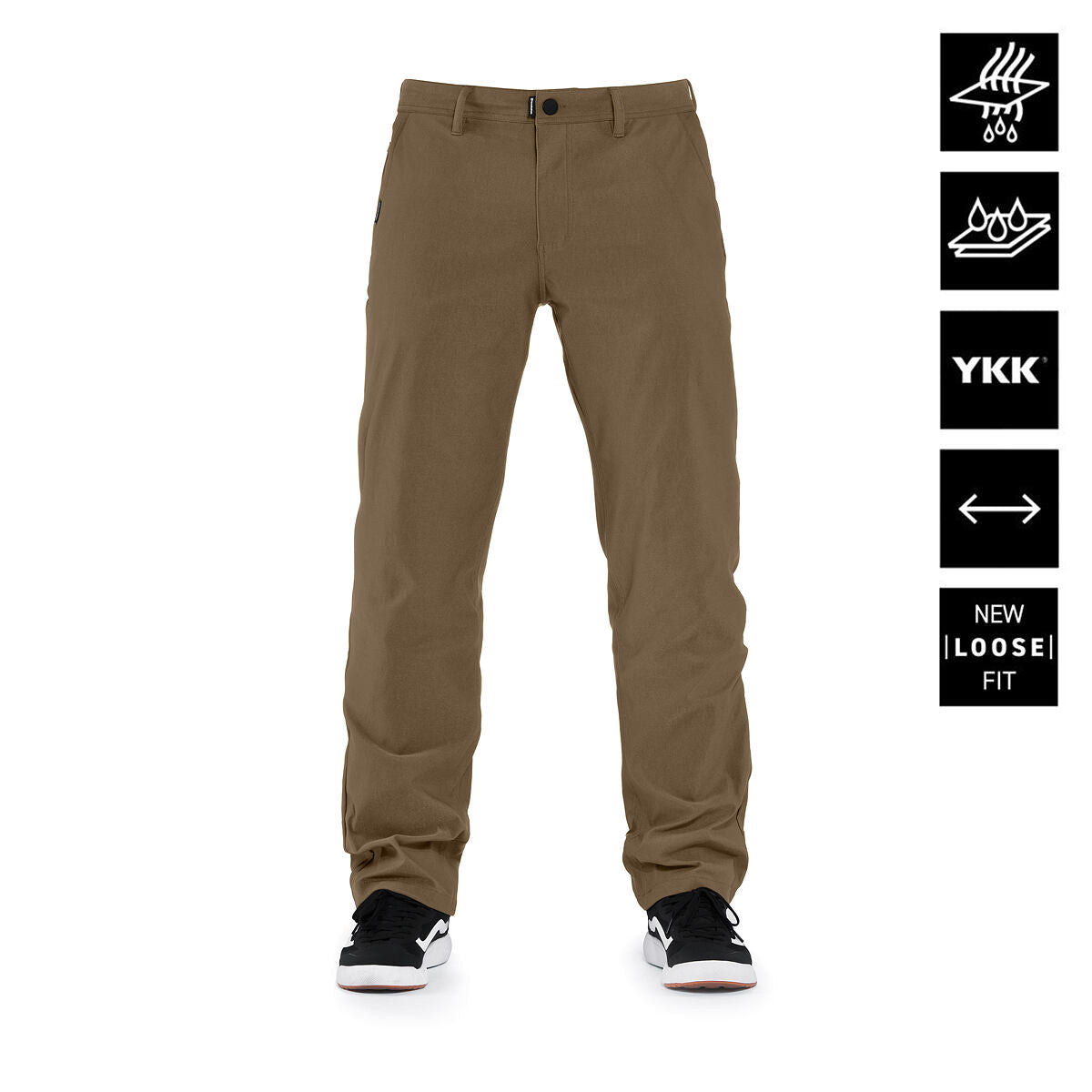 Water-repellent stretch Reverb Loose pants