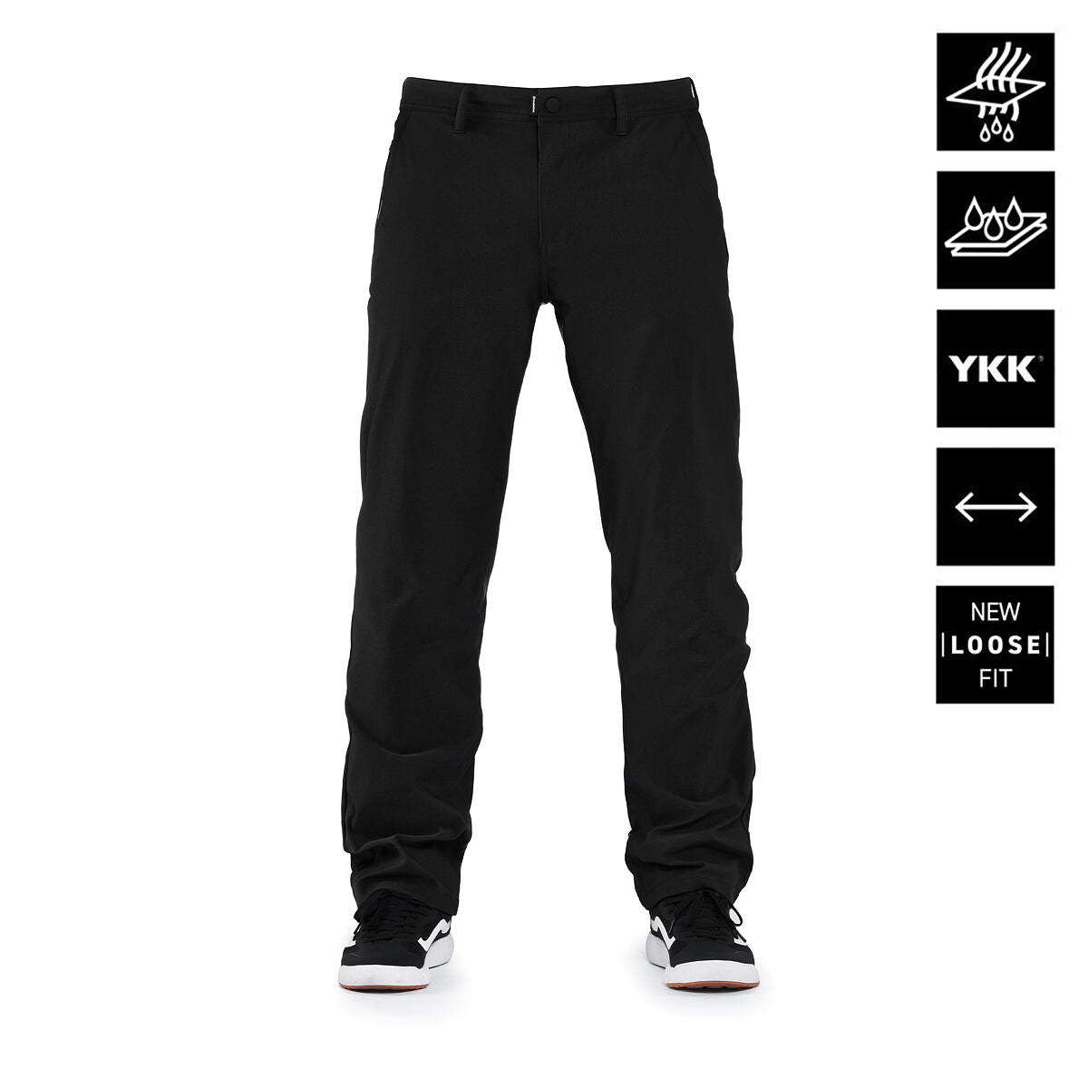 Water-repellent stretch Reverb Loose pants