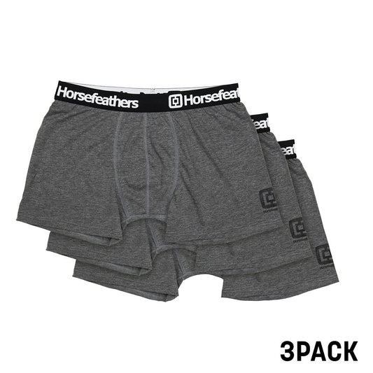 Dynasty 3Pack boxer briefs - heather anthracite size L