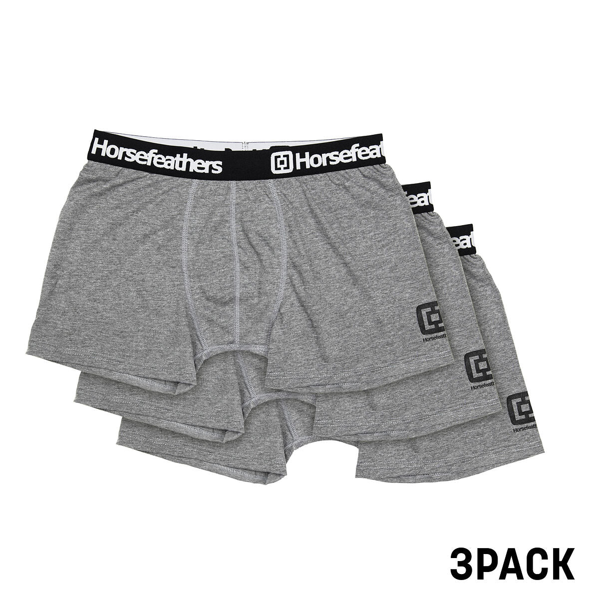 Dynasty 3Pack boxer briefs - heather gray size L