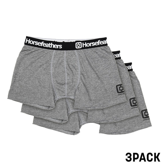 Dynasty 3Pack boxer briefs - heather gray size L
