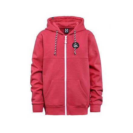 Olive Youth hoodie - claret red size L