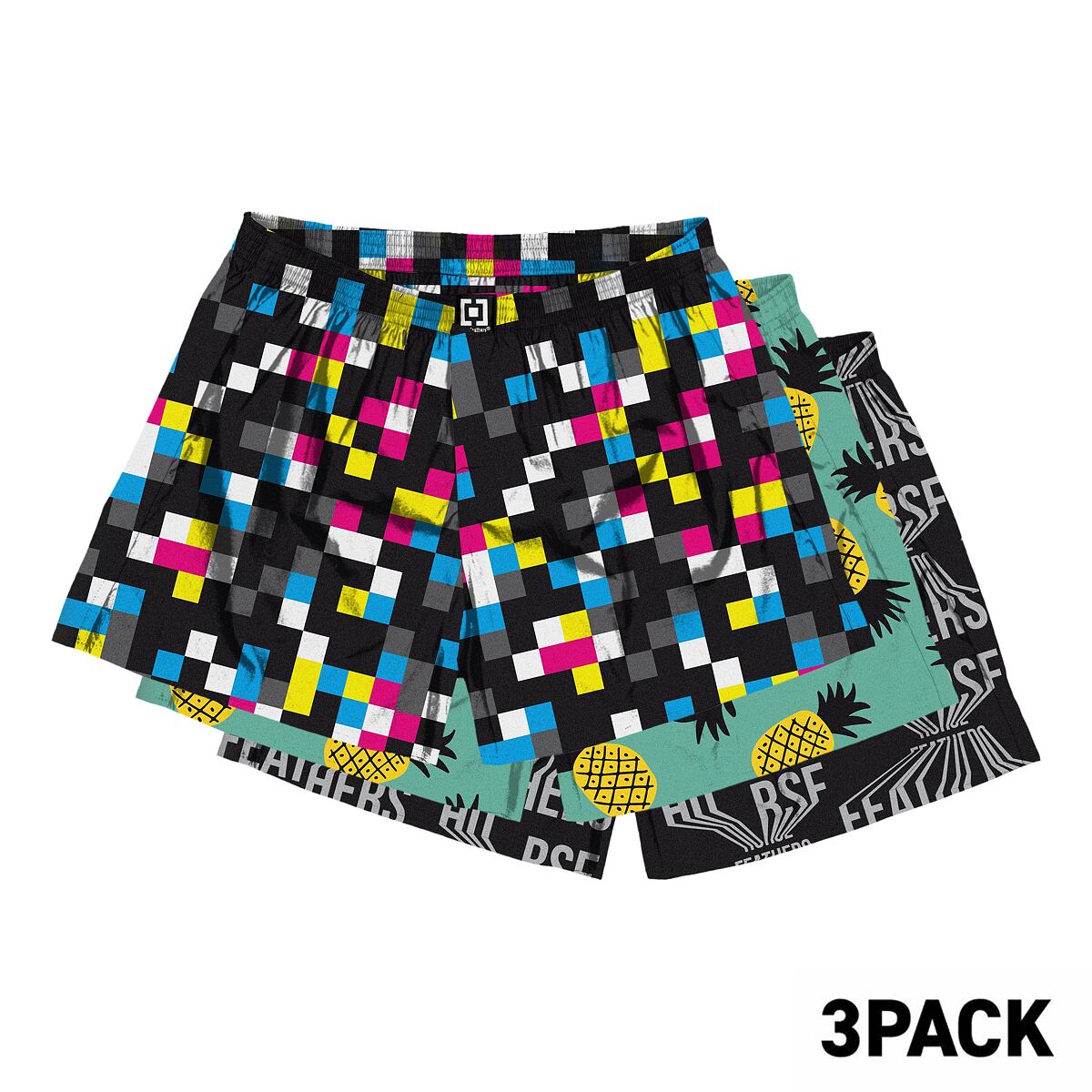 Manny 3pack boxer shorts - bundle 4 size S